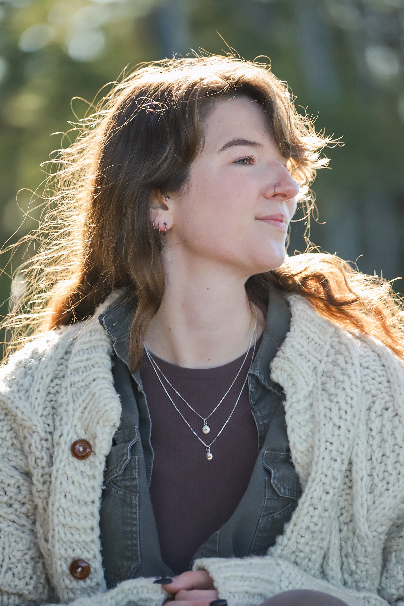 Sterling Silver Solstice Necklace