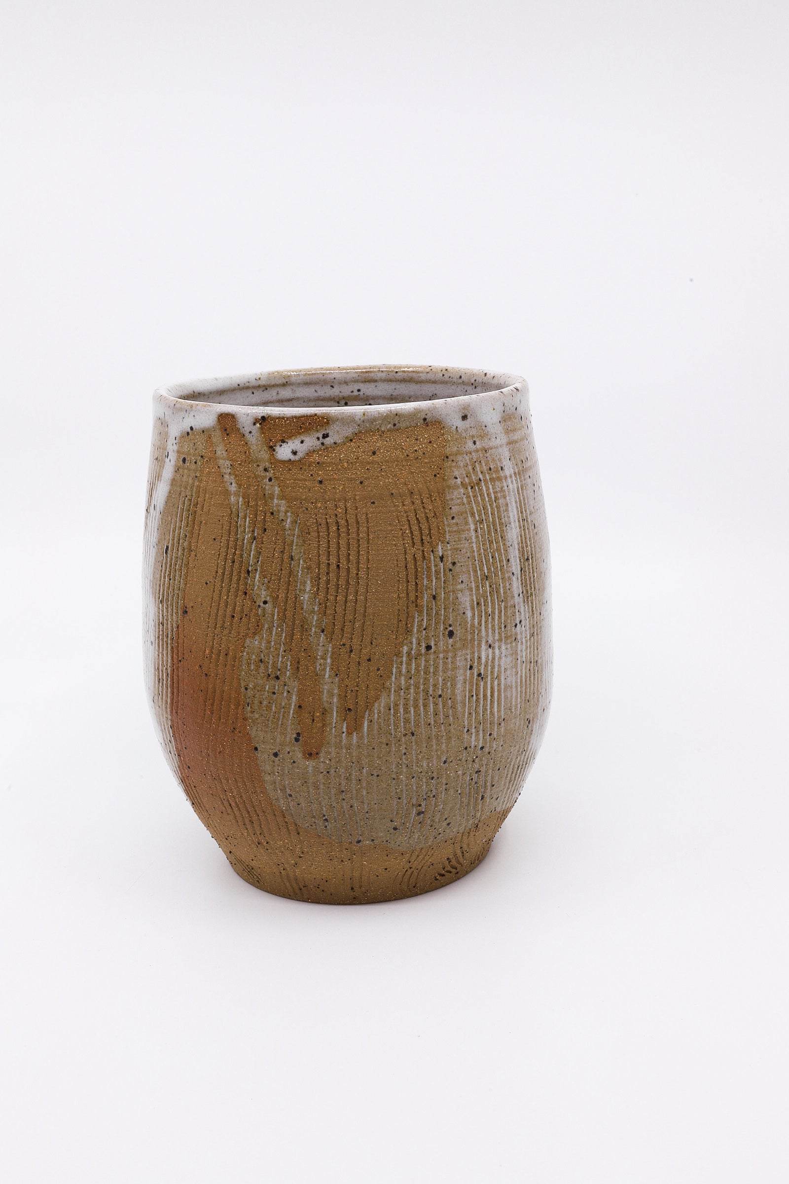 Earth & Fibre - Hand Carved Vase