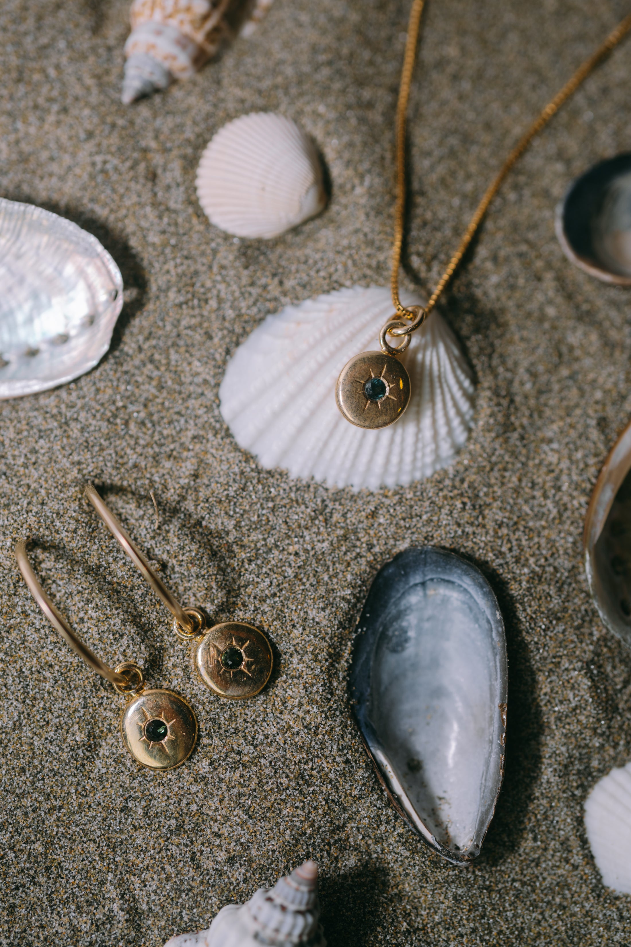 Gold Plate Solstice Necklace