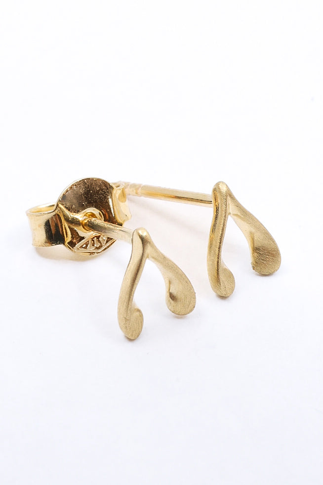 LFJ - Wishbone Earrings 10K Gold